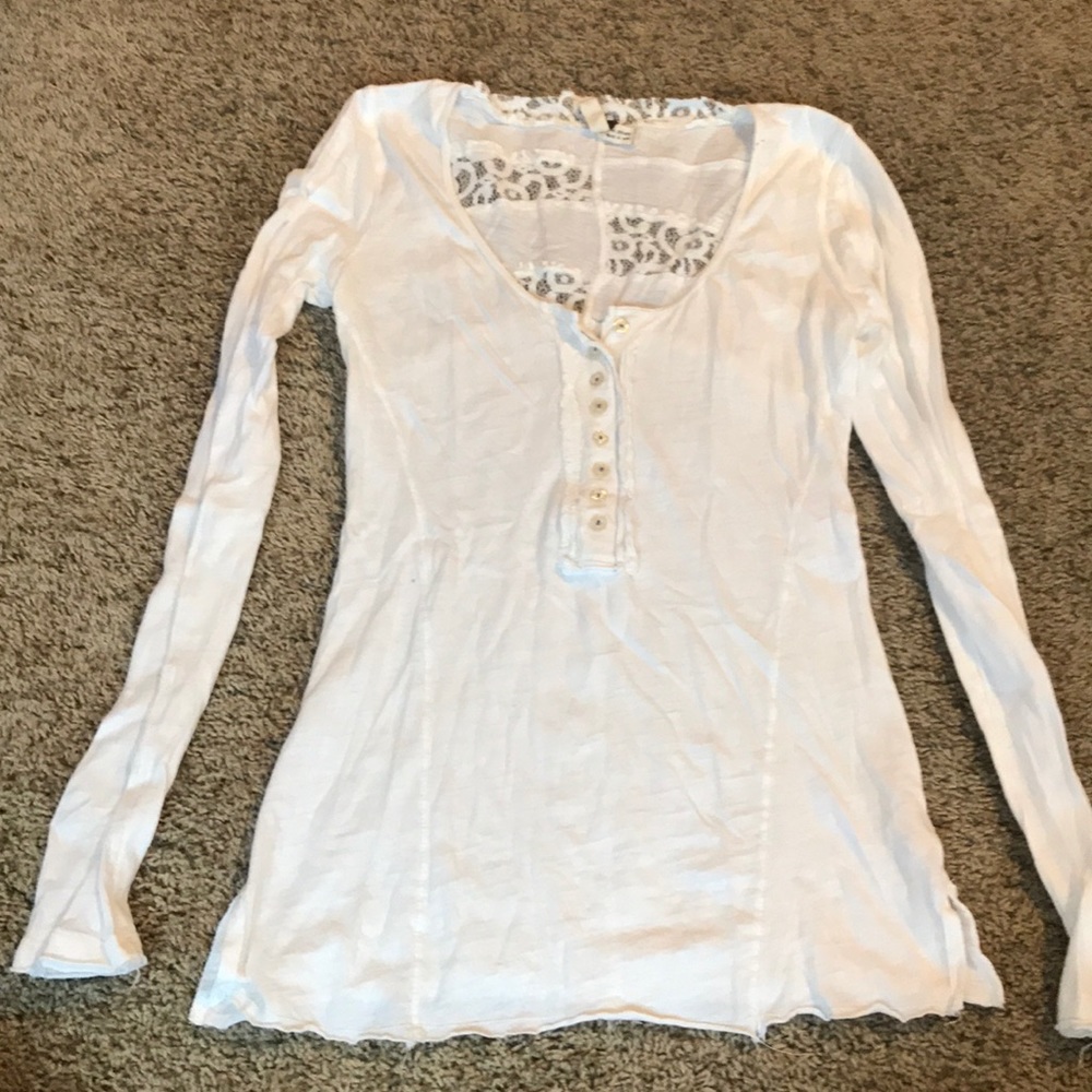 Free People Long-sleeved Tee